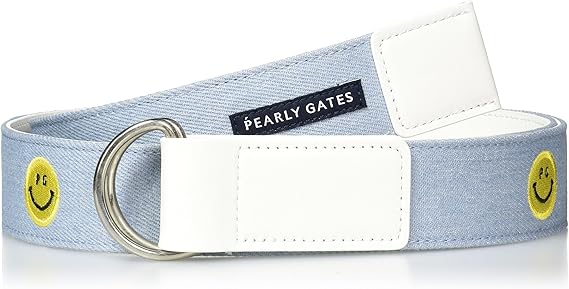 新品　パーリーゲイツ　ベルト　ニコちゃん　ネイビー　ユニセックス 71zaRQC5KML.jpg_BO30,255,255,